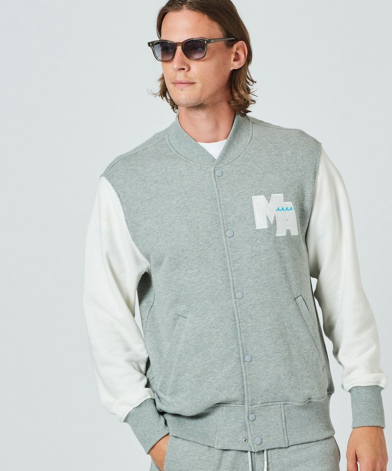 ACANTHUS(アカンサス)】muta Sweat Varsity Jacket スタジャン