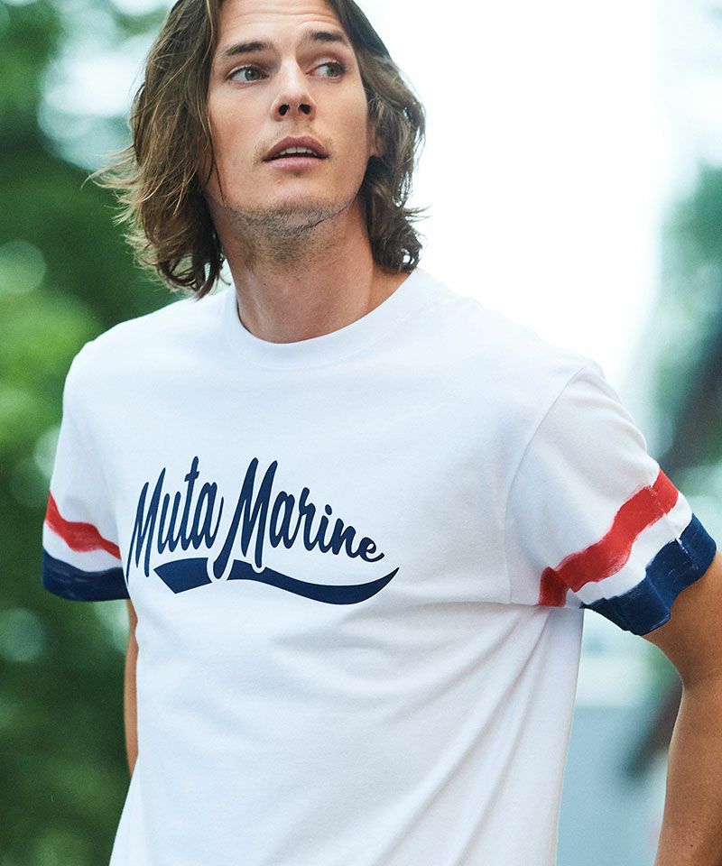 ACANTHUS(アカンサス)】 muta Hand Line Paint Tee Tシャツ(MA2415