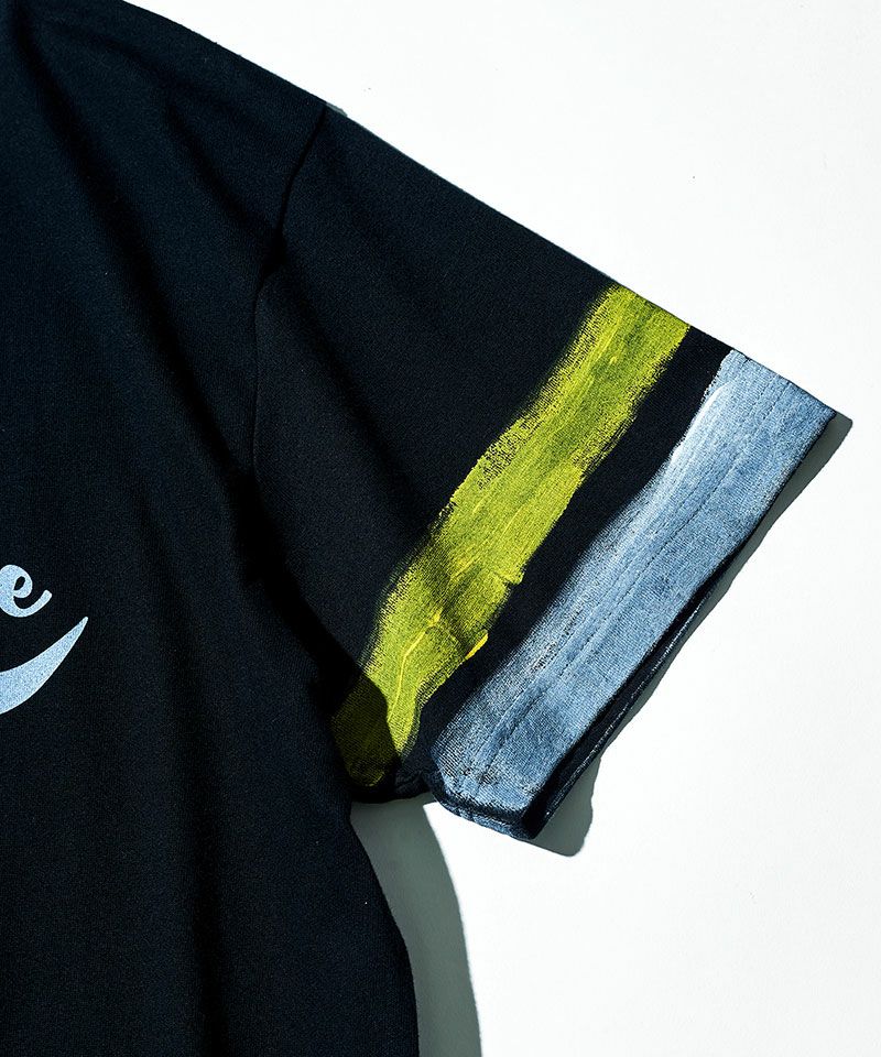 ACANTHUS(アカンサス)】 muta Hand Line Paint Tee Tシャツ