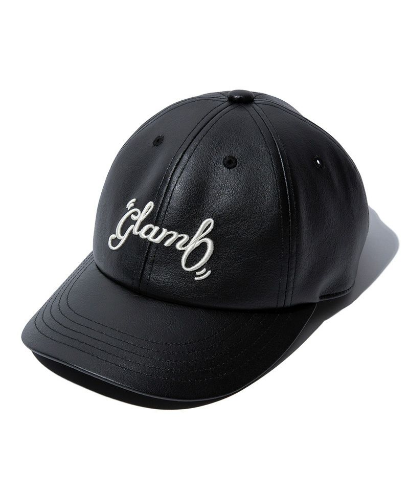 glamb(グラム)】【予約販売3月下旬～4月上旬入荷】Spin Logo Leather