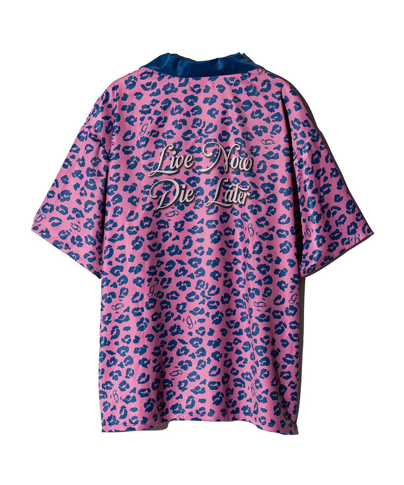 30%OFF【glamb(グラム)】Leopard Bowling Shirts レオパード