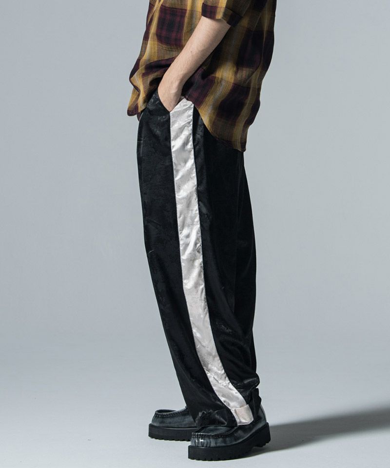 20%OFF【glamb(グラム)】Flower Jacquard Line Pants フラワー