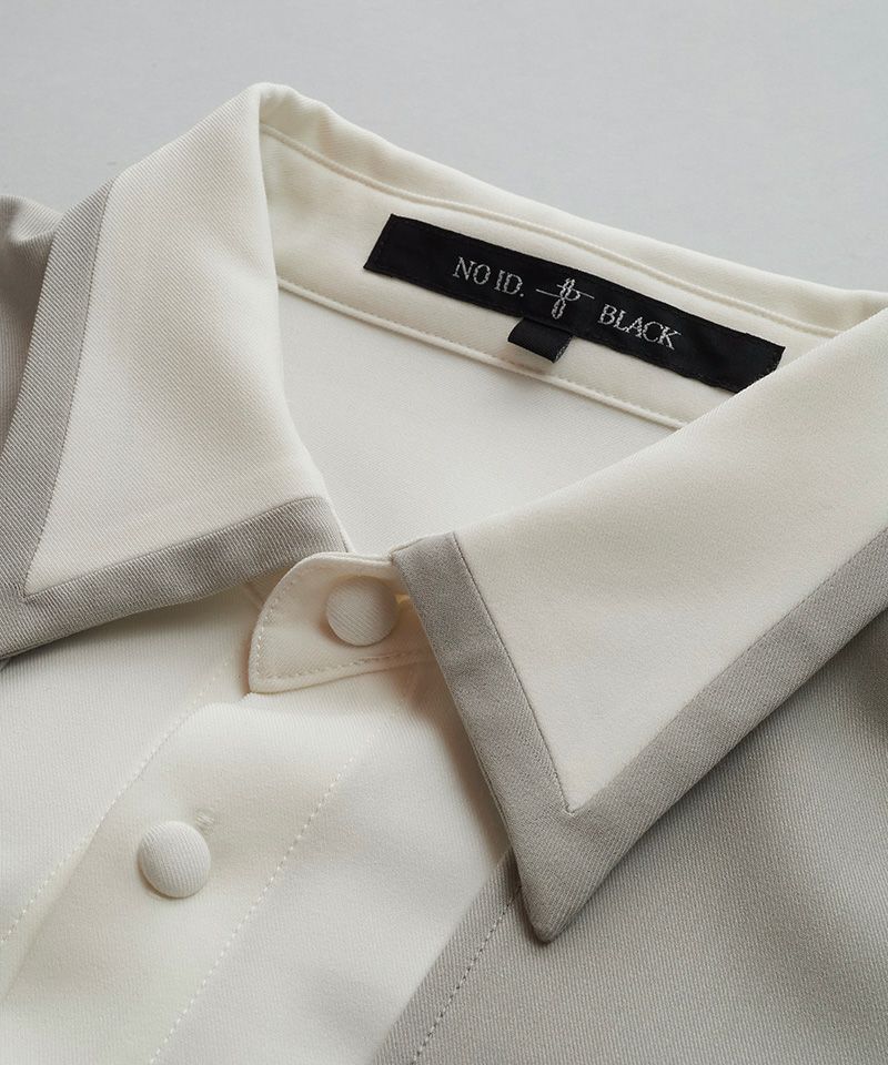 50%OFF【NO ID.(ノーアイディー)】ﾁｪﾝｼﾞﾝｸﾞﾚｲﾔｰﾄﾞSH シャツ