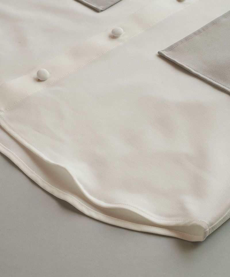 50%OFF【NO ID.(ノーアイディー)】ﾁｪﾝｼﾞﾝｸﾞﾚｲﾔｰﾄﾞSH シャツ