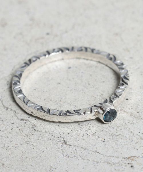 【VIVIFY(ビビファイ)】【予約販売ご注文から1ヶ月後出荷】SideArabesque BezelSetting Ring 指輪(VFR-168)