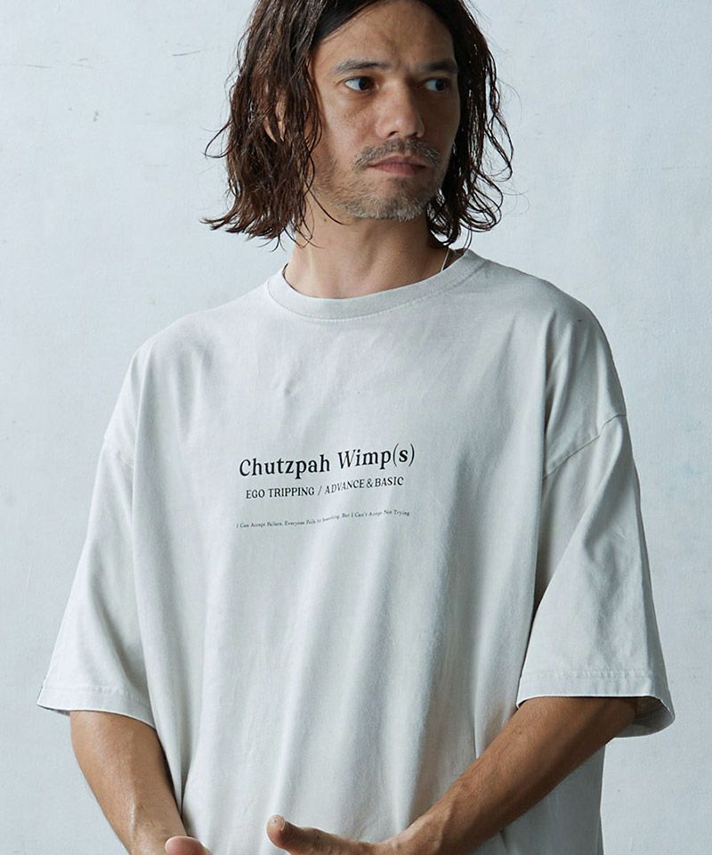 【EGO TRIPPING(エゴトリッピング)】 MOTTLED TEE S-S Tシャツ(666204)