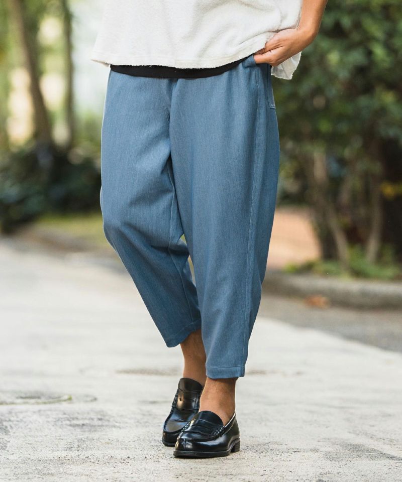 balloon tapeared パンツ　38 30%OFF【CAMBIO(カンビオ)】Stretch TR Denim Balloon Pants