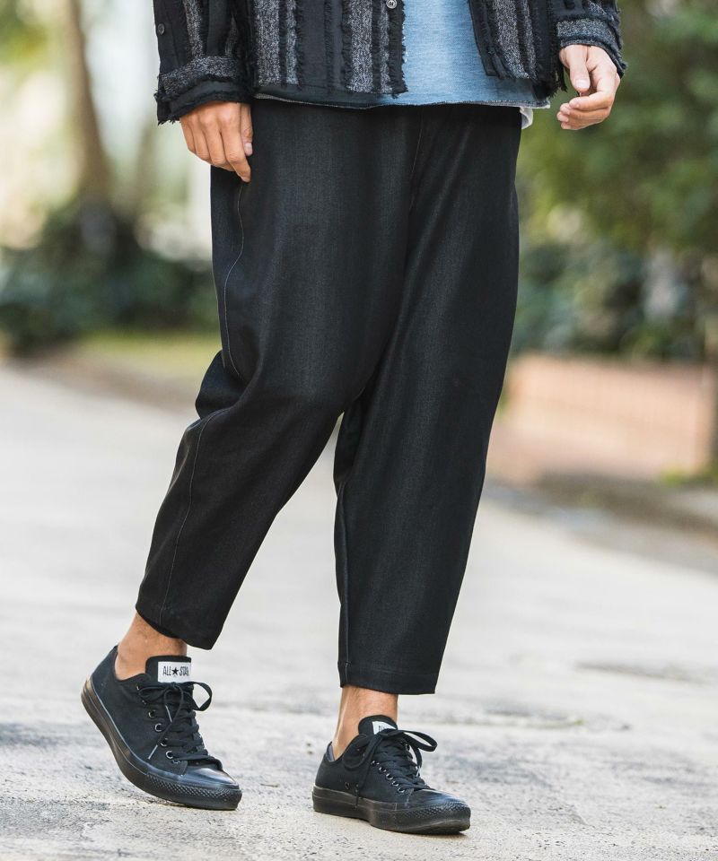 30%OFF【CAMBIO(カンビオ)】Stretch TR Denim Balloon Pants