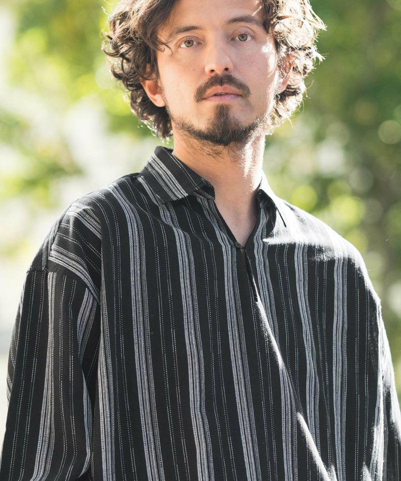 30%OFF【CAMBIO(カンビオ)】Cotton Linen Skipper Pullover