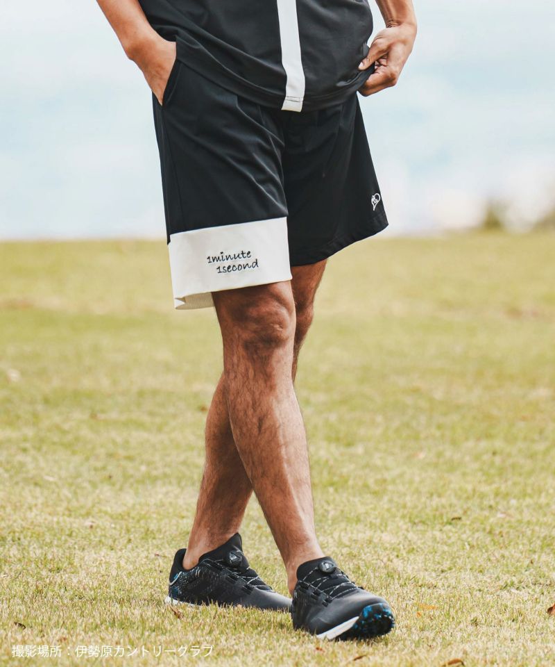 1minute 1second ショートパンツ(1M24H100) /S 30%OFF【1minute 1second(ワンミニットワンセカンド)】rip-stop