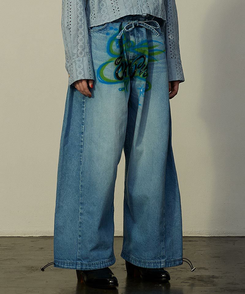 TENDER PERSON(テンダーパーソン)】DENIM BAGGY PANTS デニムパンツ(NL