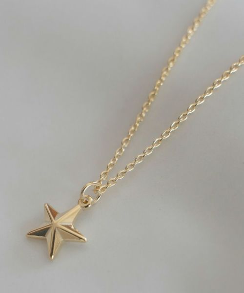 【SENTI(センティ)】【予約販売ご注文から1ヶ月後出荷】 MICRO CHARM STAR GD ネックレス(4073)