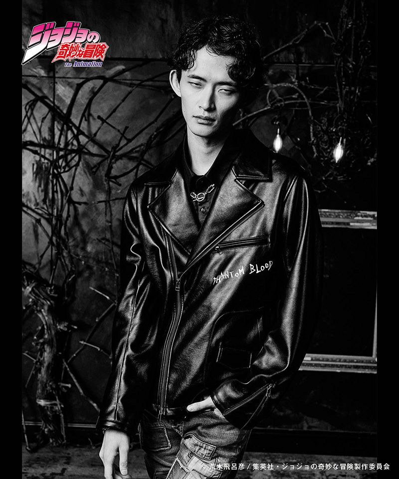 glamb(グラム)】Stone Mask Riders Jacket ライダースジャケット