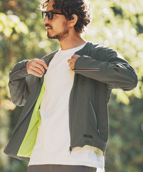 30%OFF【felkod(フィルコッド)】Seersucker Single Rider Jacket ライダースジャケット(F24H010)