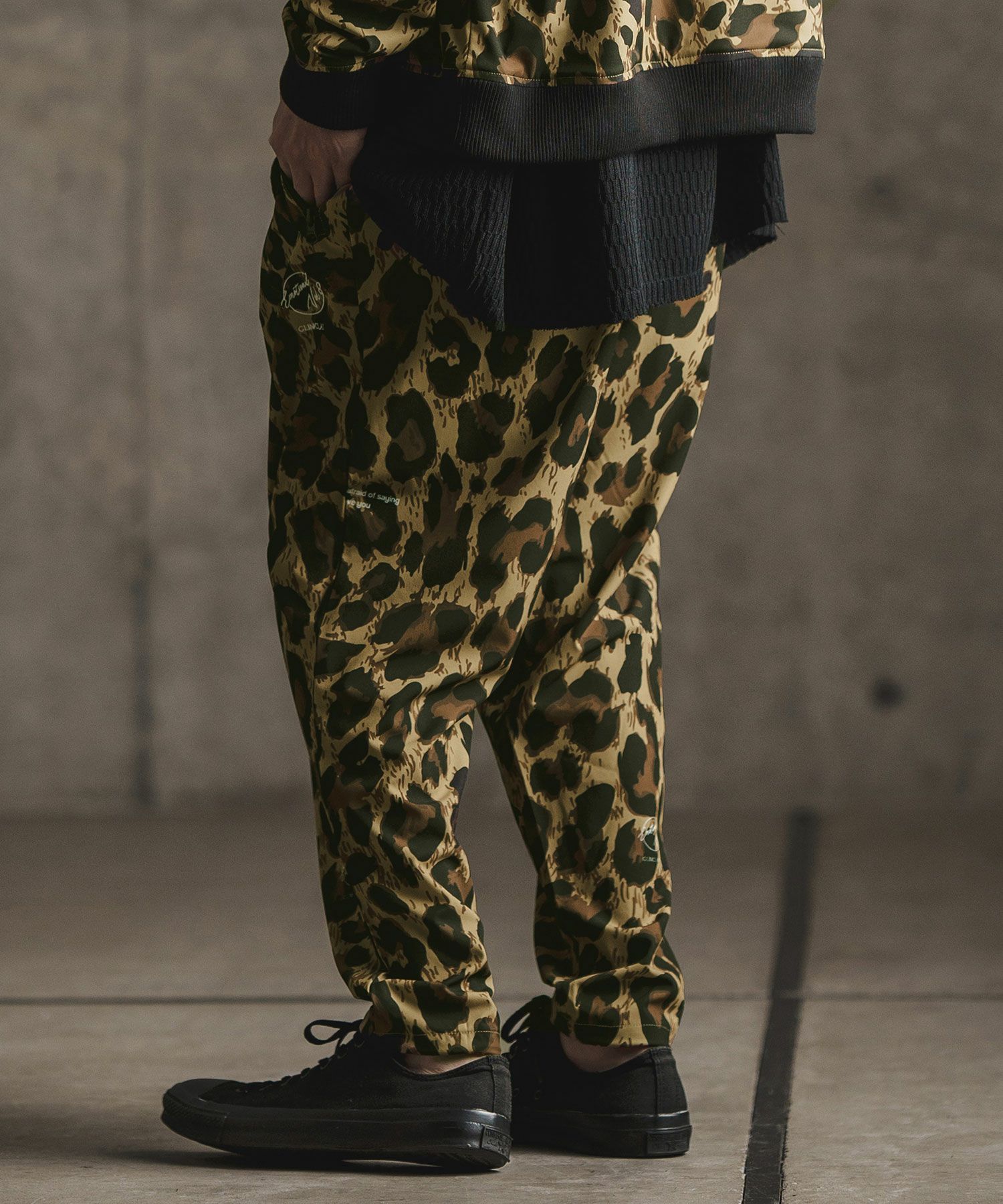 レオパードコクーンパンツ【予約】 30%OFF【GLIMCLAP(グリムクラップ  