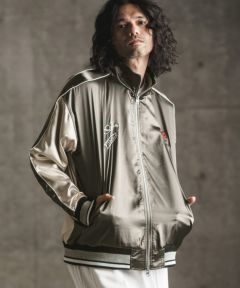 GLIMCLAP(グリムクラップ)】Stand collar souvenir jacket スーベニアジャケット(16-014-gls-ce) |  CAMBIO カンビオ