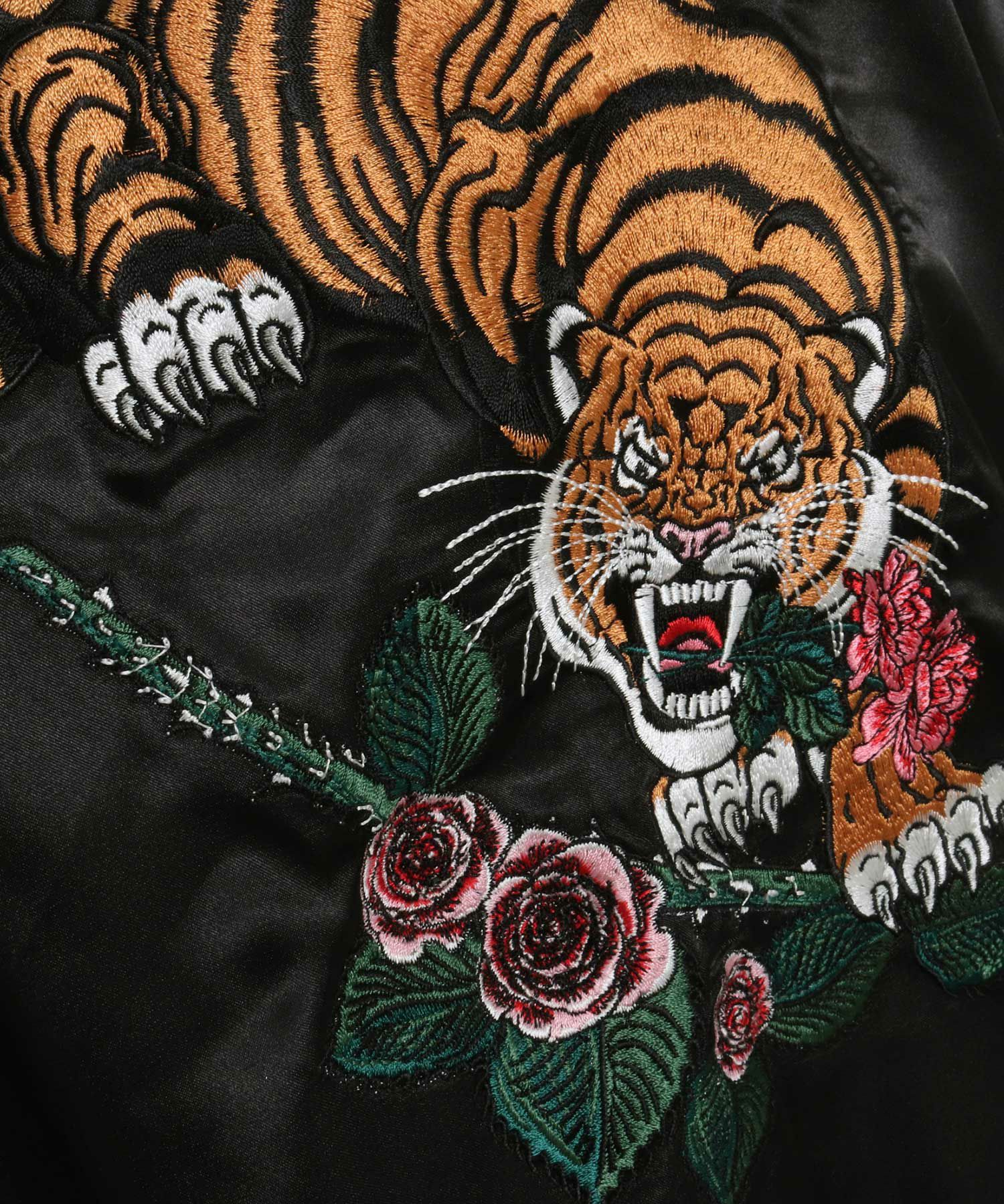 GLIMCLAP(グリムクラップ)】Stand collar souvenir jacket スーベニア 