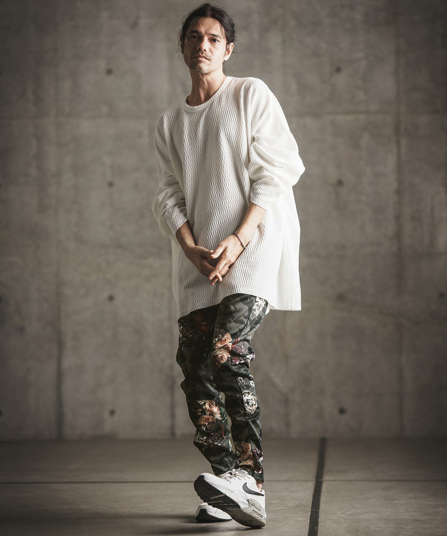 GLIMCLAP(グリムクラップ)】Jersey fabric pants-24spring& summer new 