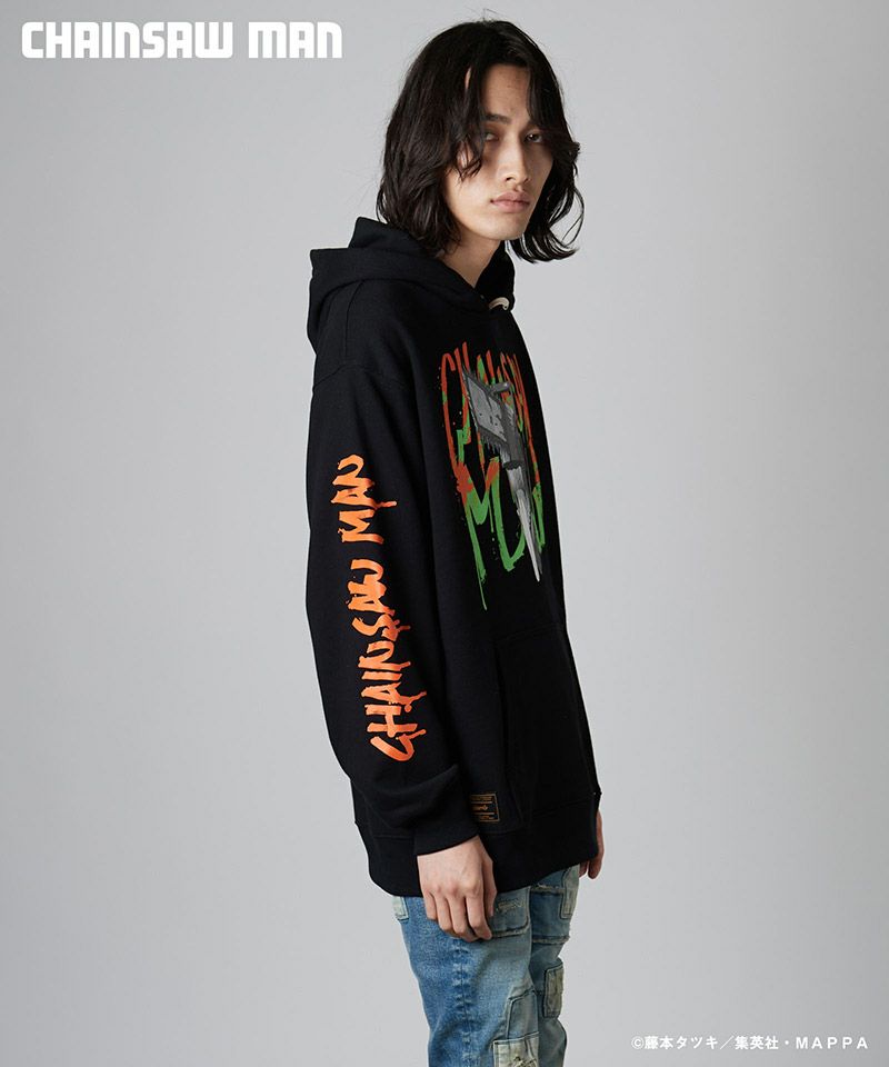 glamb(グラム)】Chainsaw Man Hoodie チェンソーマンフーディ(GB0124