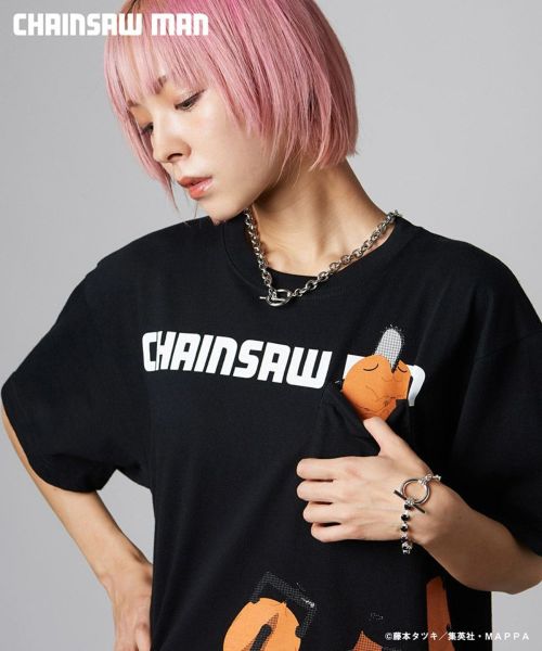 【glamb(グラム)】Pochita Pocket T ポチタポケット Tシャツ(GB0124-CM03)