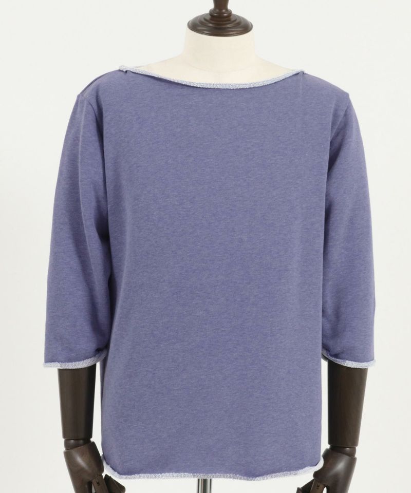 30%OFF【CAMBIO(カンビオ)】ボートネック7分袖スウェット(CMB