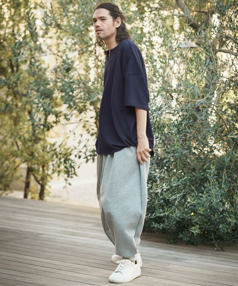 50%OFF【CAMBIO(カンビオ)】Bulge Jacquard Key Neck Pullover
