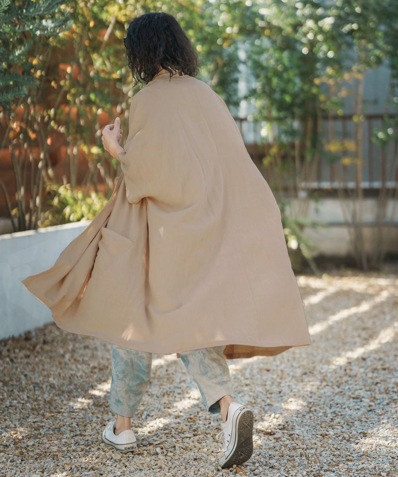 50%OFF【CAMBIO(カンビオ)】 KIMONO Like Linen Rayon 3-4