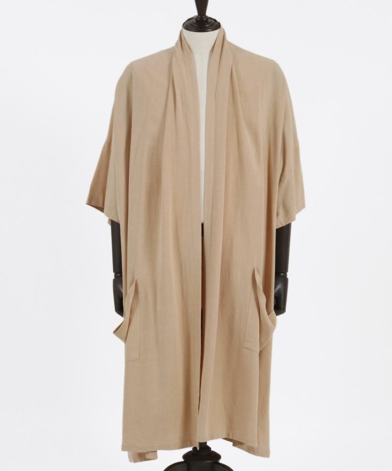 新品　CAMBIO カンビオ　半袖　羽織　キモノ　ガウン　ロング　レーヨン　M 000000069643-03-s.jpg?t=