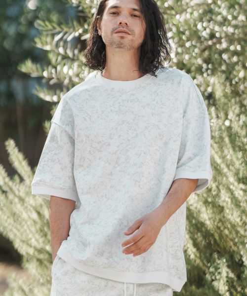 【CAMBIO(カンビオ)】Heavy URAKE Short Sleeve Sweat Pullover スウェット(MIU-241-026)