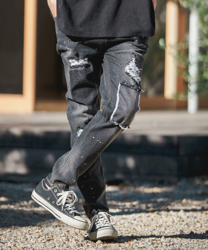 【Mサイズ】CAMBIO ズボン CAMBIO(カンビオ)】Super Stretch Twill Surrouel Tapered