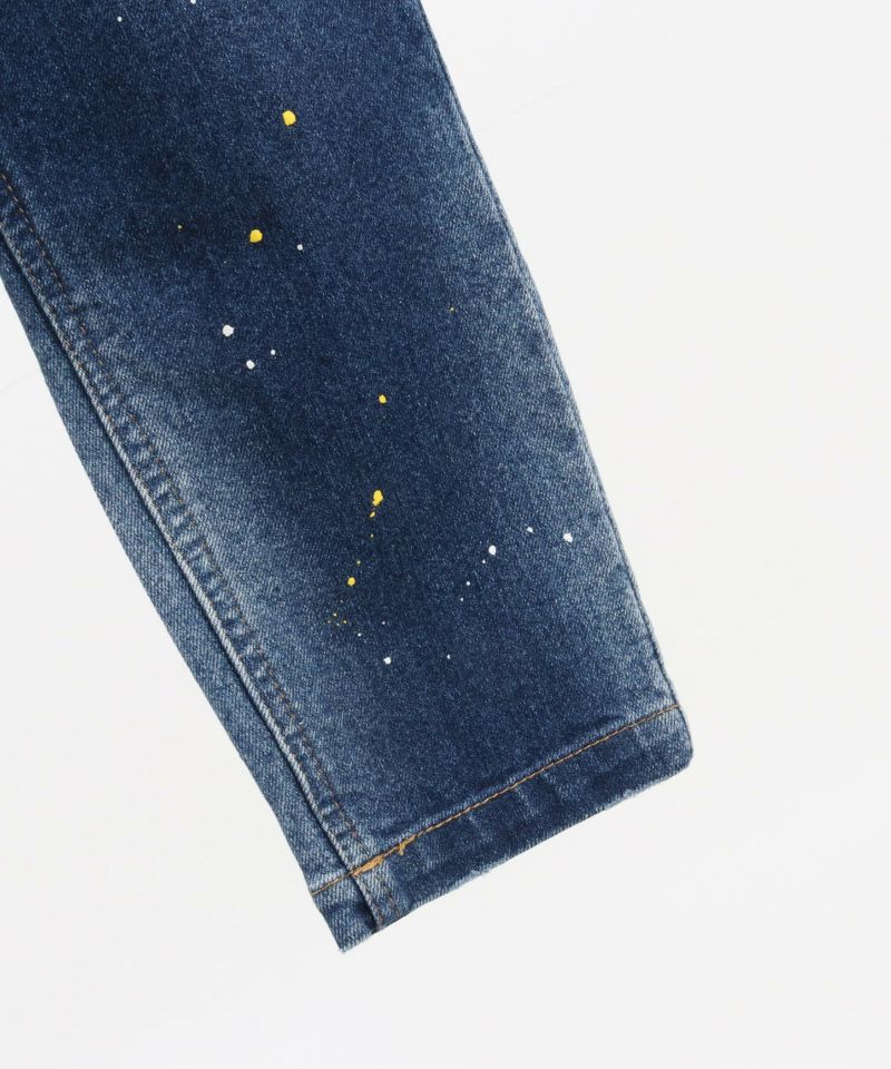 30%OFF【CAMBIO(カンビオ)】11oz Damage Paint Stretch Denim