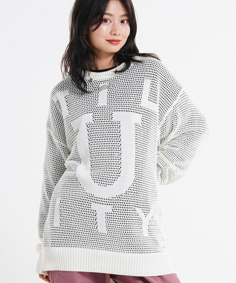 EFFECTEN（エフェクテン）の「【EFFECTEN】Utility net knit