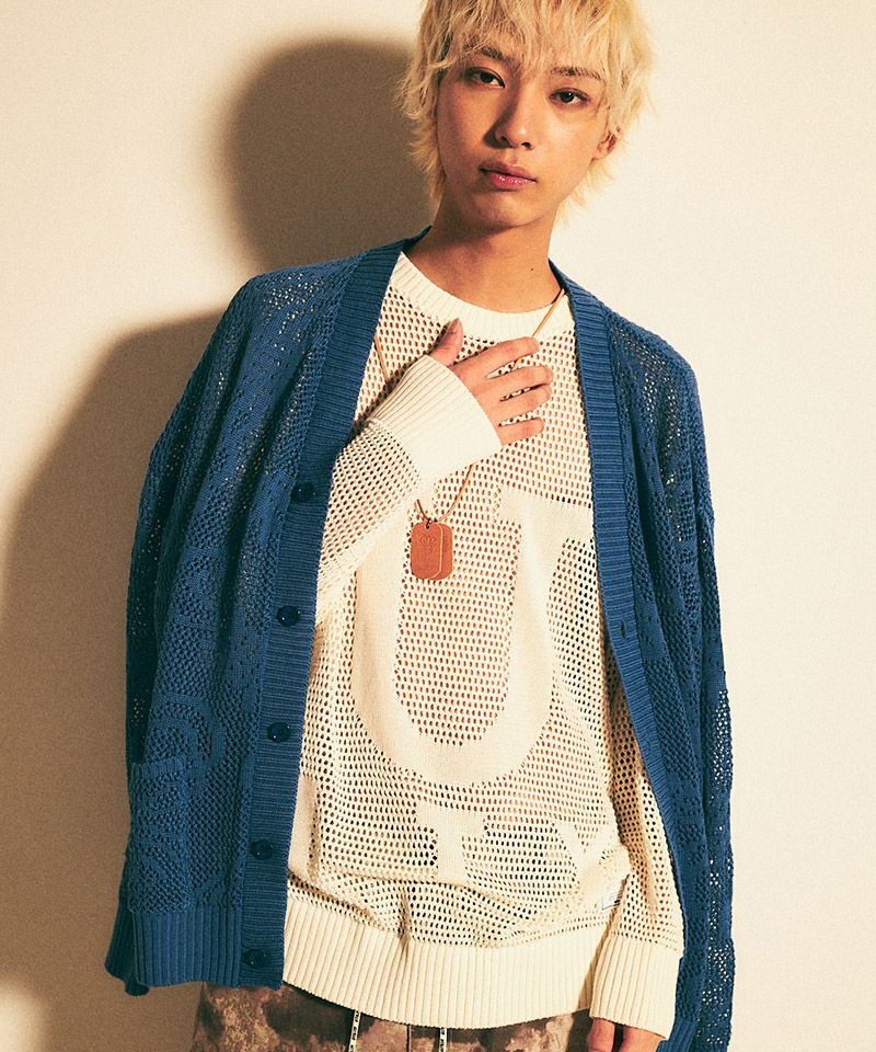2024Spring] EFFECTEN / Utility net knit – utility-harajuku-jp