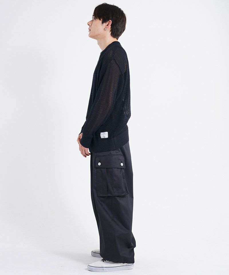 2024Spring] EFFECTEN / Utility net knit – utility-harajuku-jp