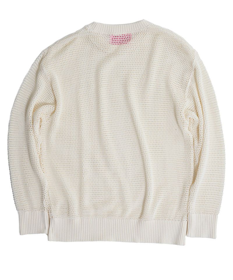 30%OFF【EFFECTEN(エフェクテン)】Utility net knit ニット