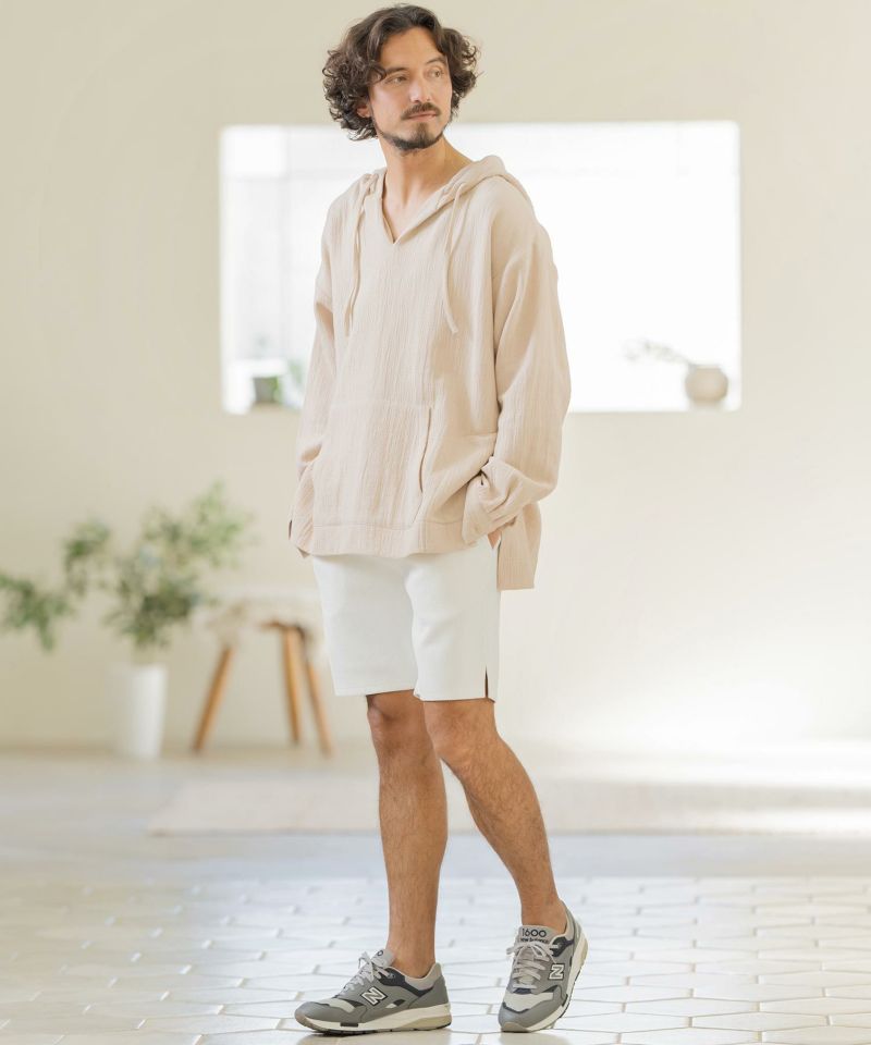 machatt ギャバジンショートパンツ ギャバジンショートパンツ | MACHATT ONLINE STORE