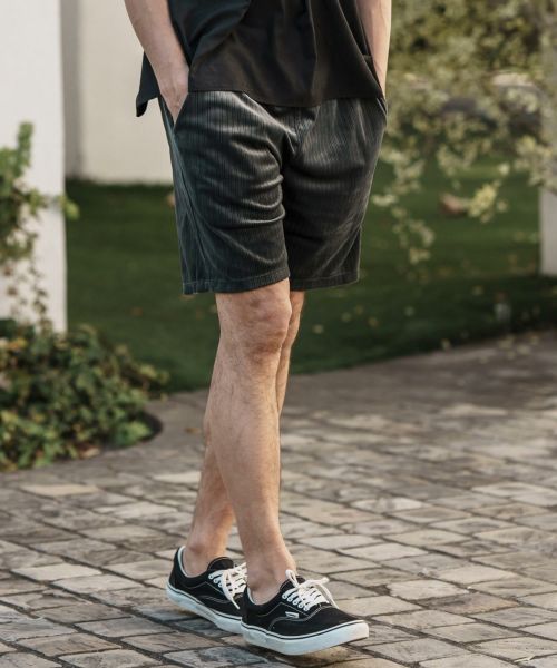 50%OFF【CAMBIO(カンビオ)】 Bulge Jacquard Short Pants ショート