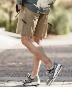CAMBIO(カンビオ)】 Cotton Nylon Ripstop Short Pants ショート