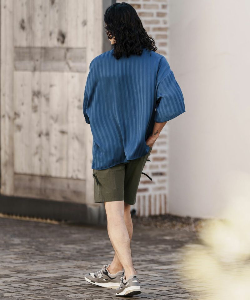 CAMBIO(カンビオ)】 Cotton Nylon Ripstop Short Pants ショート