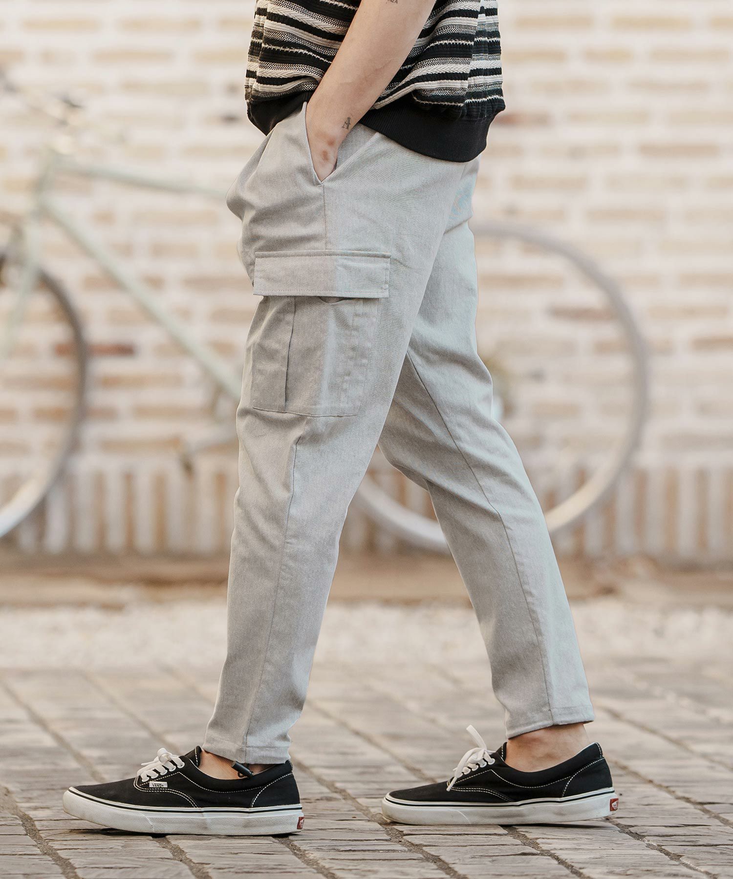 CAMBIO(カンビオ)】Update Stretch Twill Cargo Pants カーゴ 