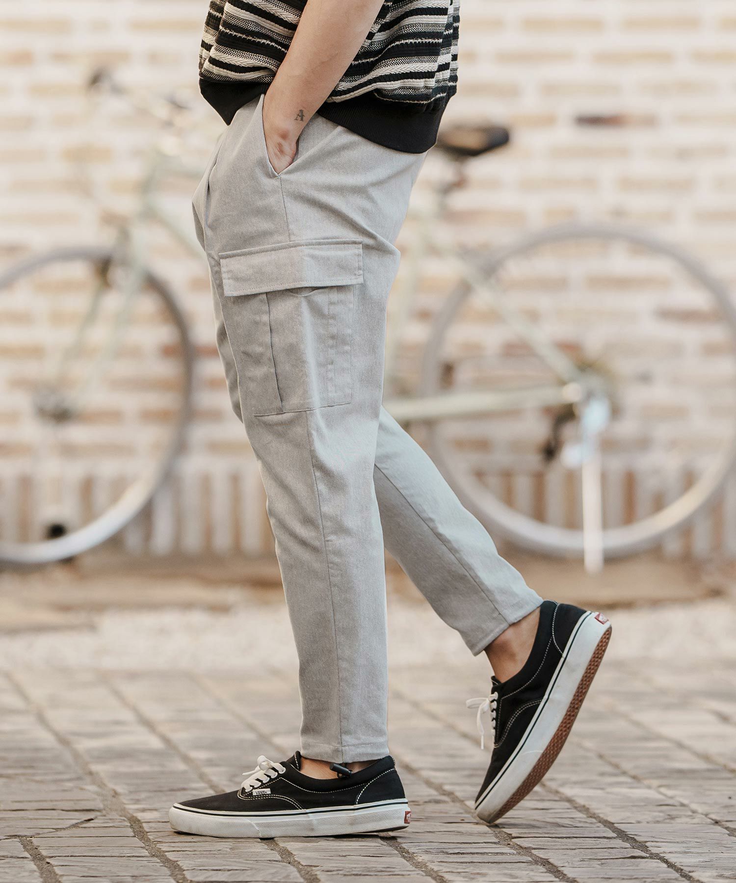 CAMBIO(カンビオ)】Update Stretch Twill Cargo Pants カーゴパンツ 