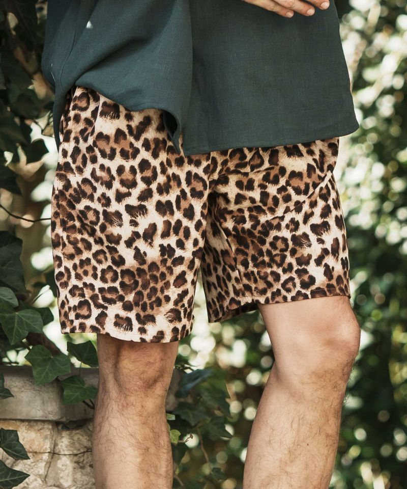 CAMBIO(カンビオ)】 Leopard Short Pants ショートパンツ(S20224cmb 
