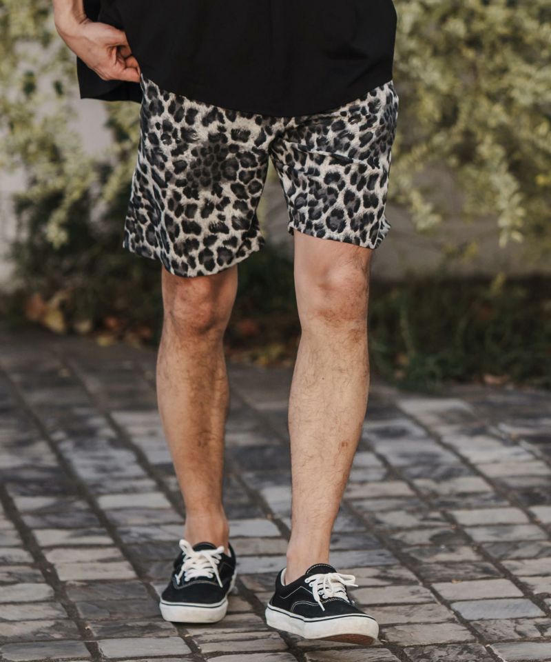 CAMBIO(カンビオ)】 Leopard Short Pants ショートパンツ(S20224cmb 