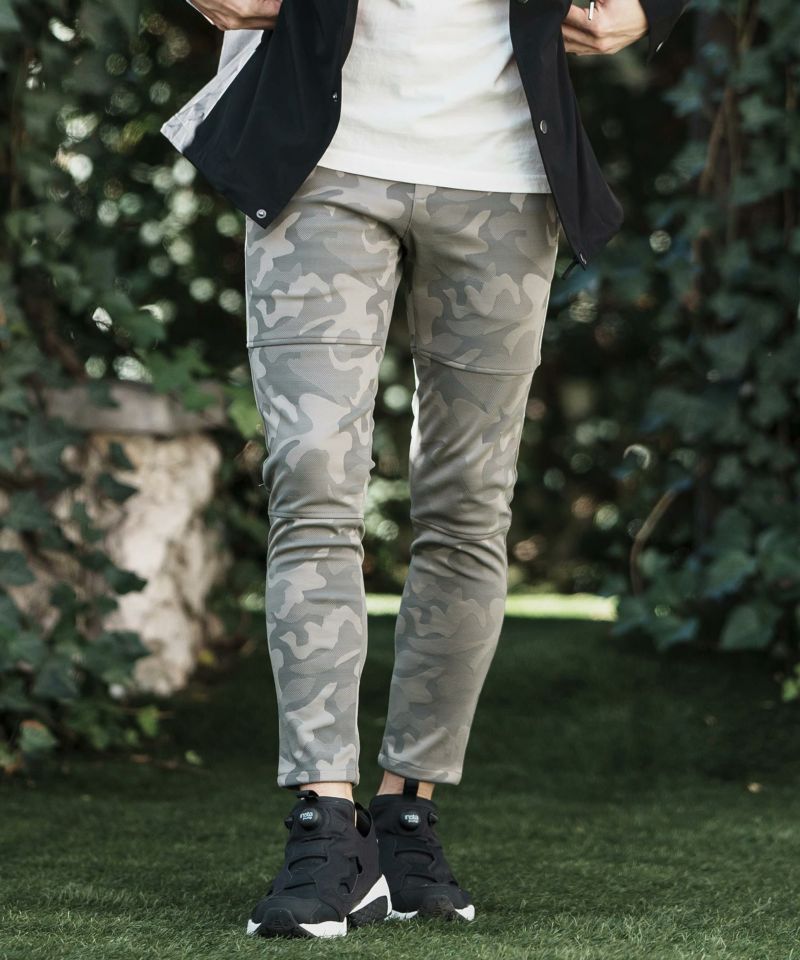 CAMBIO カンビオ　
デニム変形ブッシュバルーンパンツ
ダークブルー CAMBIO(カンビオ)】Super Stretch Twill Surrouel Tapered