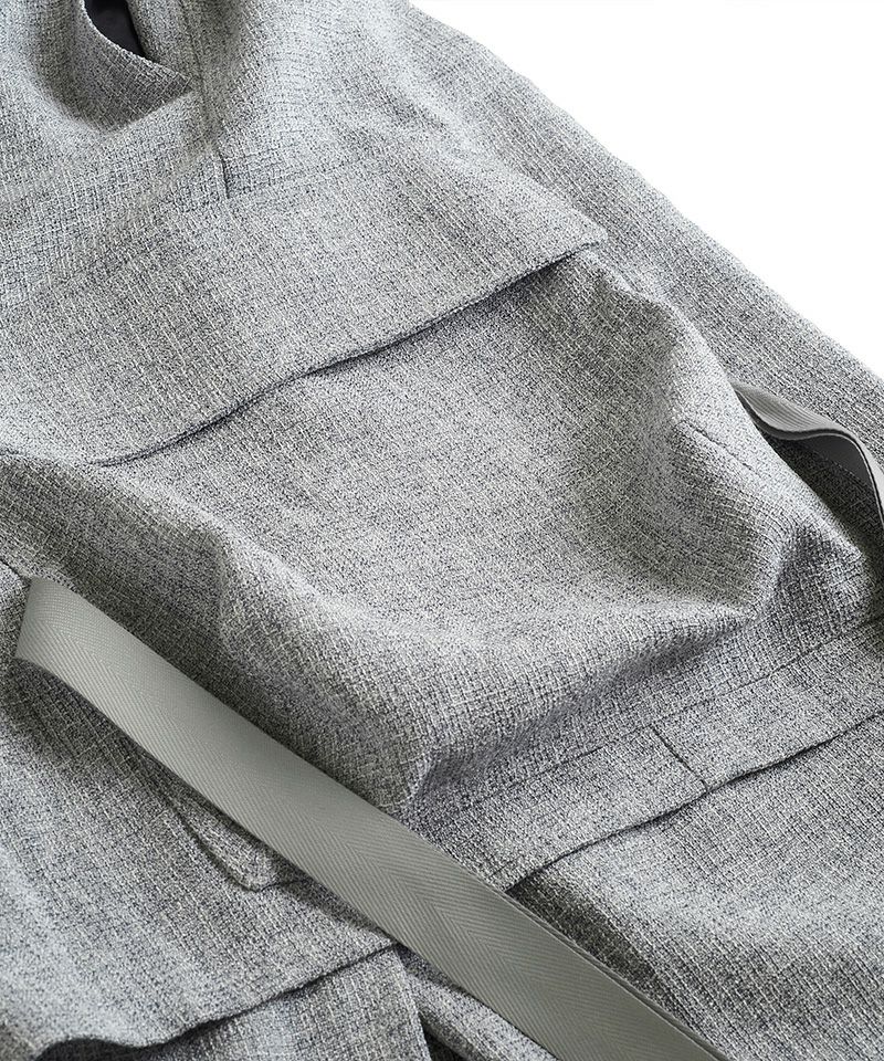 30%OFF【NO ID.(ノーアイディー)】ﾗｯﾌﾟｽｶｰﾄﾊﾞｷﾞｰﾄﾗｳｻﾞｰｽﾞ パンツ