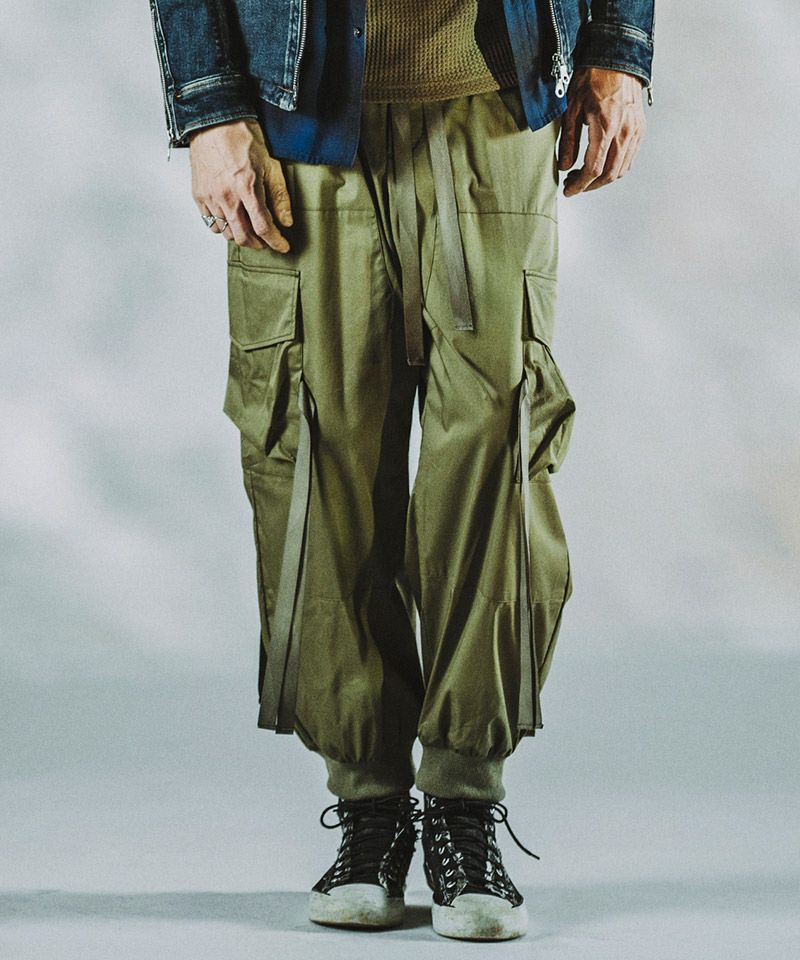 60%OFF【NO ID.(ノーアイディー)】ﾀﾞﾌﾞﾙﾆｰｶｰｺﾞPT パンツ(854006-688P