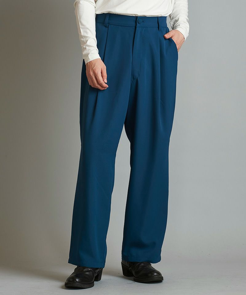 60%OFF【NO ID.(ノーアイディー)】ｲｰｼﾞｰﾀｯｸﾜｲﾄﾞﾄﾗｳｻﾞｰｽﾞ パンツ(854006