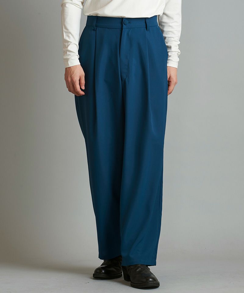 50%OFF【NO ID.(ノーアイディー)】ｲｰｼﾞｰﾀｯｸﾜｲﾄﾞﾄﾗｳｻﾞｰｽﾞ パンツ(854006  