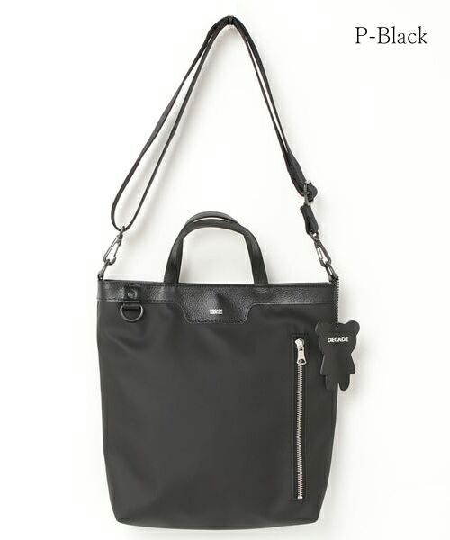 【DECADE(ディケイド)】【予約販売ご注文から1週間後出荷】Shoulder Tote Bag ショルダートートバッグ(DCD-01188F)