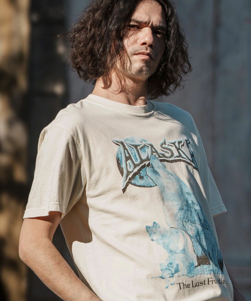 ヴィンテージ　スーベニアシャツ 50%OFF【CAMBIO(カンビオ)】ヴィンテージロックT風スーベニアTシャツ